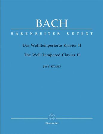 Slika BACH J.S.:THE WELL TEMPERED CLAVIER 2