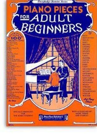 Slika PIANO PIECES FOR ADULT BEGINNERS