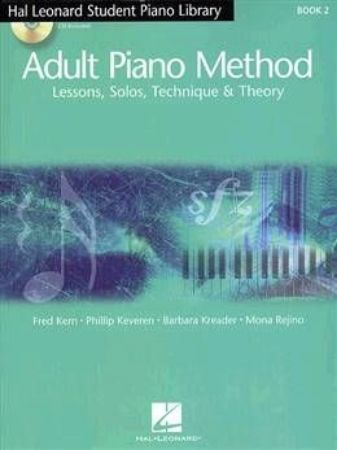 HAL LEONARD ADULT PIANO METHOD 2+CD
