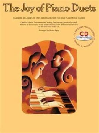 THE JOY OF PIANO DUETS +CD 4 HANDS