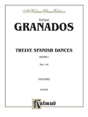 Slika GRANADOS:12 SPANISH DANCES NO.1-6 VOL.1