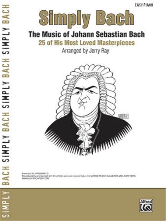 SIMPLY BACH 25 OF HIS MOST LOVED MASTERPIECES EASY PIANO