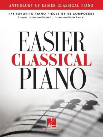 Slika ANTHOLOGY OF EASIER CLASSICAL PIANO