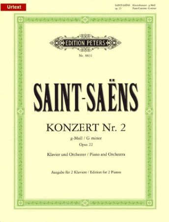 Slika SAINT-SAENS:PIANO CONCERTO NO.2 OP.22 