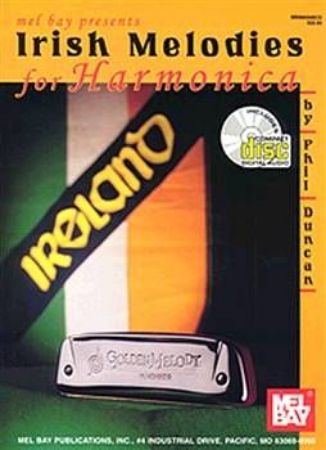 IRISH MELODIES FOR HARMONICA +CD