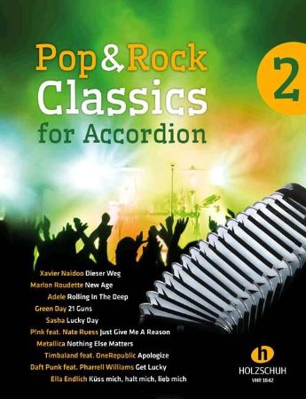 POP & ROCK CLASSICS FOR ACCORDION 2