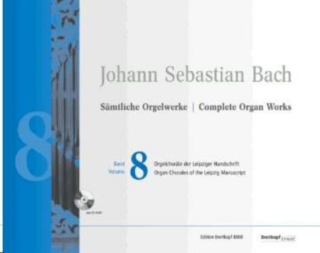 BACH J.S.:COMPLETE ORGAN WORKS VOL.8 +CD