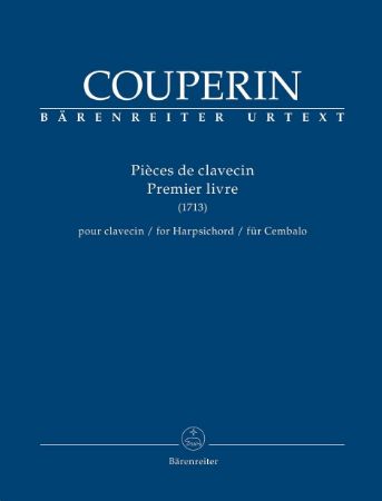 Slika COUPERIN:PIECES DE CLAVECIN PREMIER LIVRE FOR HARPSICHORD