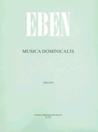 Slika EBEN:MUSICA DOMINICALIS FOR ORGAN
