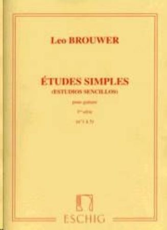 Slika BROUWER:ETUDES SIMPLES 1