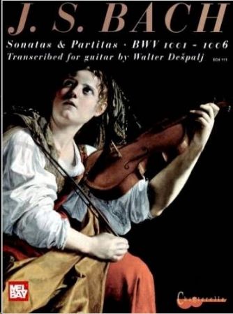 BACH J.S.:SONATAS & PARTITAS BWV 1001-1006 FOR GUITAR BY VALTER DEŠPALJ