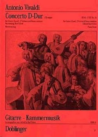 Slika VIVALDI:CONCERTO D-DUR FOR GUITAR