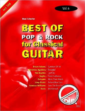 BEST OF POP&ROCK FOR CLASSICAL GUIT