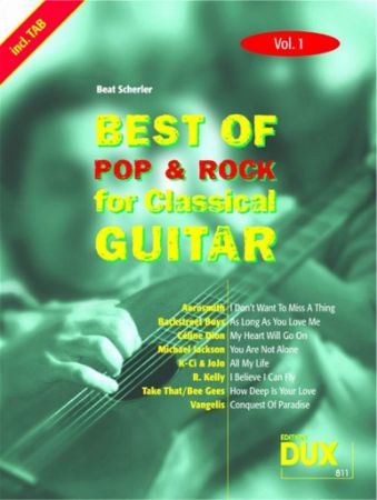 BEST OF POP&ROCK FOR CLASSICAL GUITAR 1