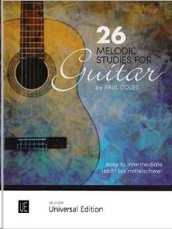 COLES.26 MELODIC STUDIES FOR GUITAR