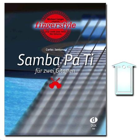 Slika LANGER/SANTANA:SAMBA PA TI 2GUITAR