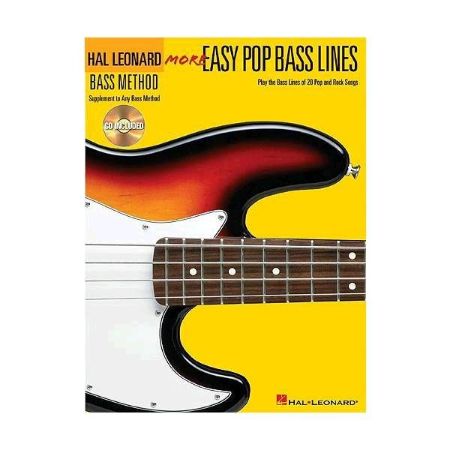 MORE EASY POP BASS LINES +CD