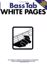 Slika BASS TAB WHITE PAGES 160 SONGS 800 PAGES