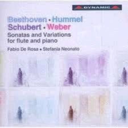 Slika FABIO DE ROSA:SONATAS AND VARIATIONS FOR FLUTE