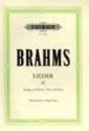 Slika BRAHMS:LIEDER 4 HOHE STIMME