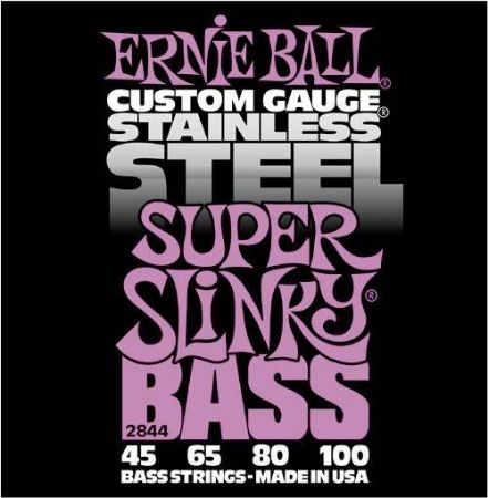 Slika ERNIE BALL strune za bas kitaro SET 2844 BASS 045-100
