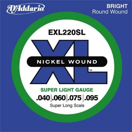 Slika Strune D'Addario kitara bas EXL220SL SUPER LONG