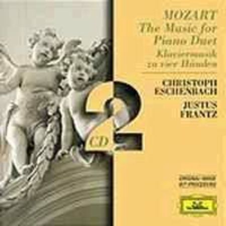 MOZART:MUSIC FOR PIANO DUET/ESCHENBACH & FRANTZ