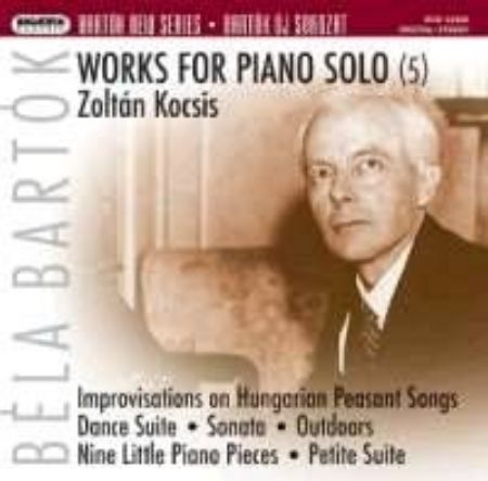 Slika BARTOK-WORKS FOR PIANO SOLO VOL.5 KOCSIS
