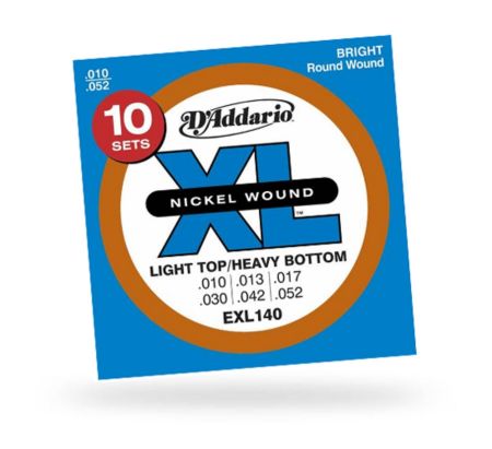 Slika Strune D'Addario el.kitara EXL140-10P  10-52