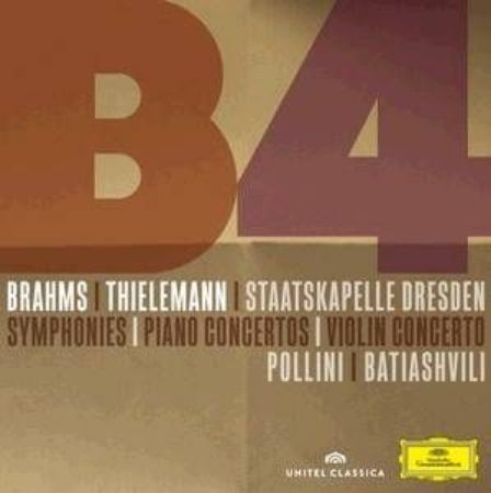 BRAHMS:SYMPHONIES,PIANO CONCERTOS,VIOLIN CONC./POLLINI,BATIASHVILI,THIELEMANN