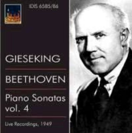 BEETHOVEN:PIANO SONATAS/GISEKING