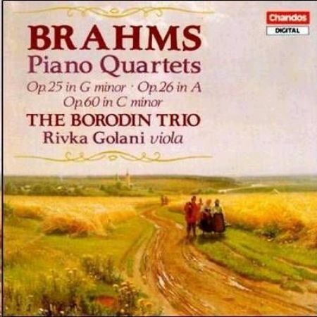 BRAHMS:PIANO QUARTETS/BORODIN TRIO