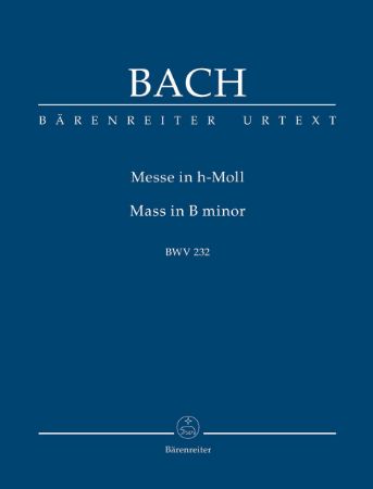 Slika BACH J.S.:MESSE IN H MOLL BWV 232 STUDY SCORE