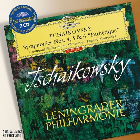 Slika TCHAIKOVSKY:SYMPHONIES 4,5,6/MRAVINSKY 2CD