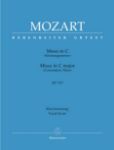 MOZART:MISSA IN C CORONATION MASS KV317 VOCAL SCORE