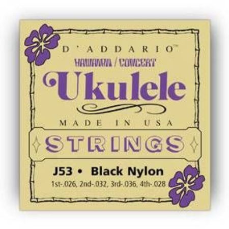 Strune D'Addario ukulele J53 Hawaiian-Concert 