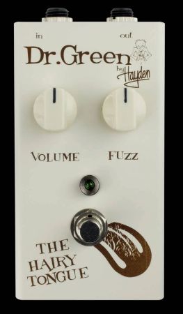 Slika HAYDEN DR GREEN PEDAL THE HAIRY TONGUE VINTAGE FUZZ PEDAL