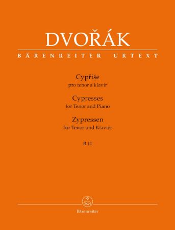 DVORAK:CYPRESSES FOR TENOR AND PIANO B 11
