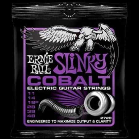 Slika ERNIE BALL strune za električno kitaro SET 2720 011-048 COBALT POWER