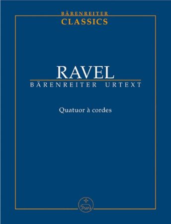 Slika RAVEL:QUATUOR A CORDES SCORE
