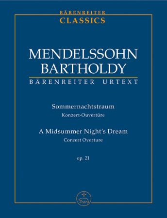 Slika MENDELSSOHN:MIDSUMMER NIGHT'S DREAM SCORE