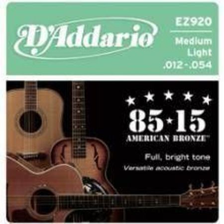 Slika DAddario strune za akustično kitaro EZ920 Bronze 12-54