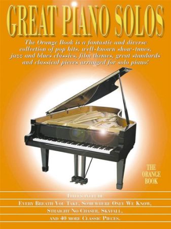 GREAT PIANO SOLOS ORANGE BOOK