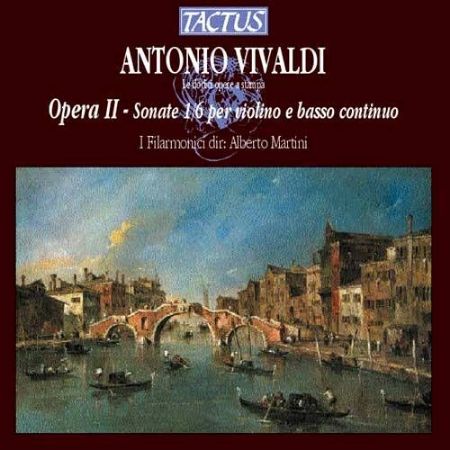 Slika VIVALDI-OPERA II SONATE OER VIOLINO