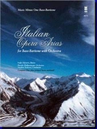 ITALIAN OPERA ARIAS FOR BASS-BARITONE WITH ORC.+CD