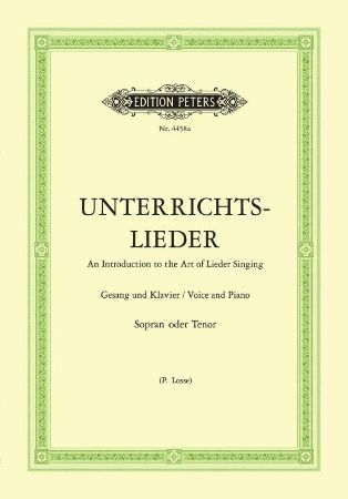 UNTERRICHTS LIEDER SOPRAN/TENOR