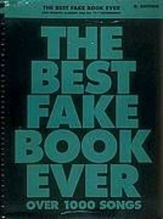 Slika THE BEST FAKE BOOK EVER 1000 SONGS "B"INSTRUMENTS