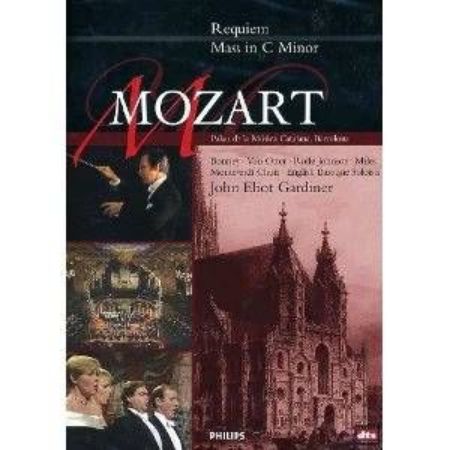 MOZART, REQUIEM,MASS IN C, DVD