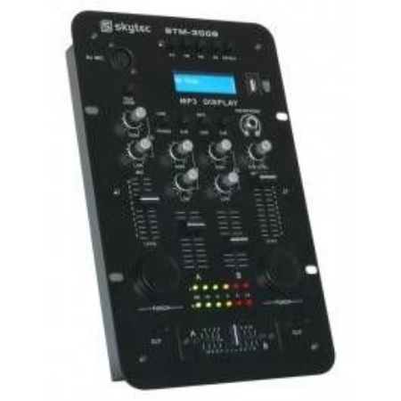 SKYTEC DJ MEŠALNA MIZA STM-3008 2ch USB/MP3 172.721