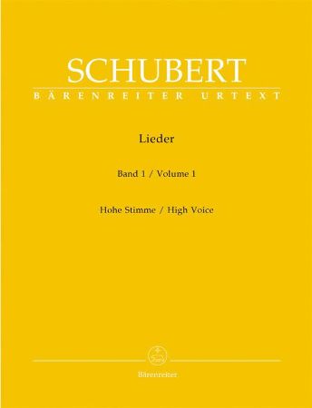 SCHUBERT:LIEDER VOL.1 HIGH VOICE